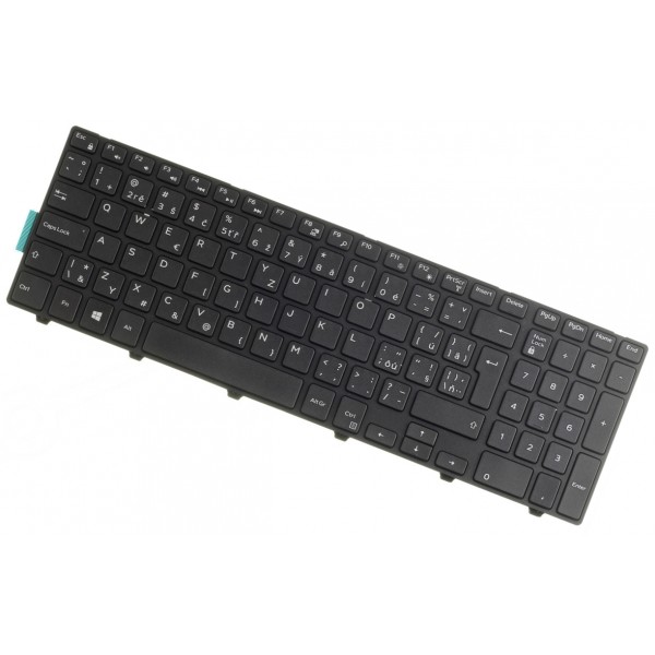 Dell Inspiron 15 3878 Laptop Tastatur, CZ / SK Schwarze mit Rahmen