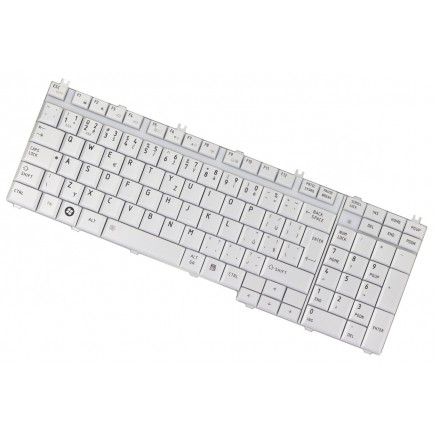 Toshiba Satellite C660D-16K Laptop Tastatur, CZ / SK Silber