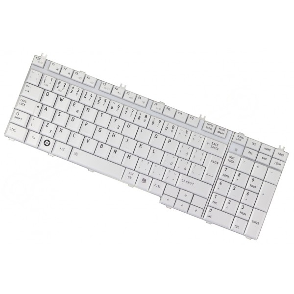 Toshiba Satellite L750-1E5 Laptop Tastatur, CZ / SK Silber