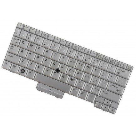 HP EliteBook 2730p Laptop Tastatur, CZ Silber