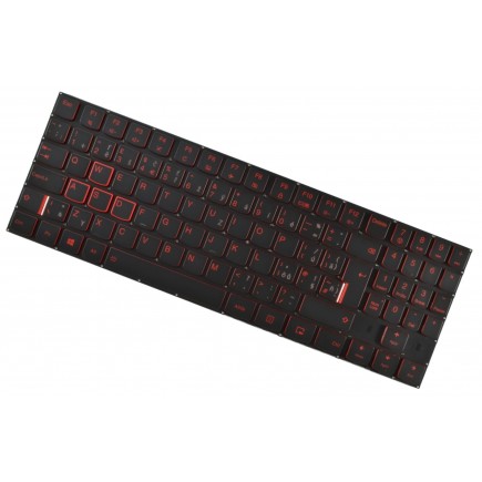 Lenovo Legion Y520-15ikb Laptop Tastatur, CZ / SK Schwarze, Hintergrundbeleuchtete 