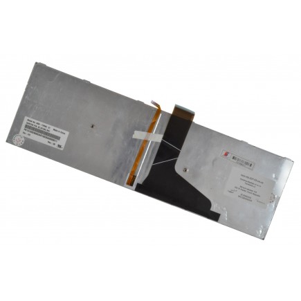 Toshiba Satellite C75-A-111 Laptop Tastatur, CZ / SK Silber, Hintergrundbeleuchtete 