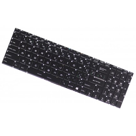 MSI GE73VR 7RE Raider Laptop Tastatur, CZ / SK Schwarze, Hintergrundbeleuchtete 