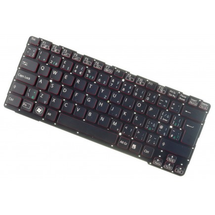 Sony Vaio SVE14A2 Laptop Tastatur, tschechisch ohne Rahmen