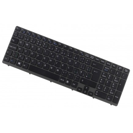 Sony Vaio SVE1511S1ESI Laptop Tastatur, CZ / SK Schwarze