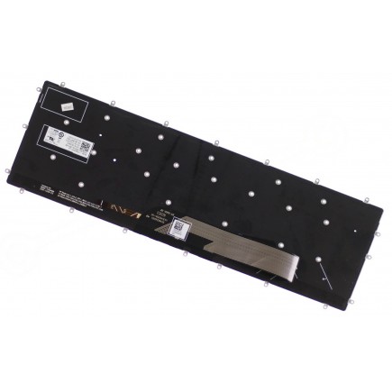 Dell kompatibilní 09J9KG Laptop Tastatur, CZ / SK Schwarze, Hintergrundbeleuchtete 