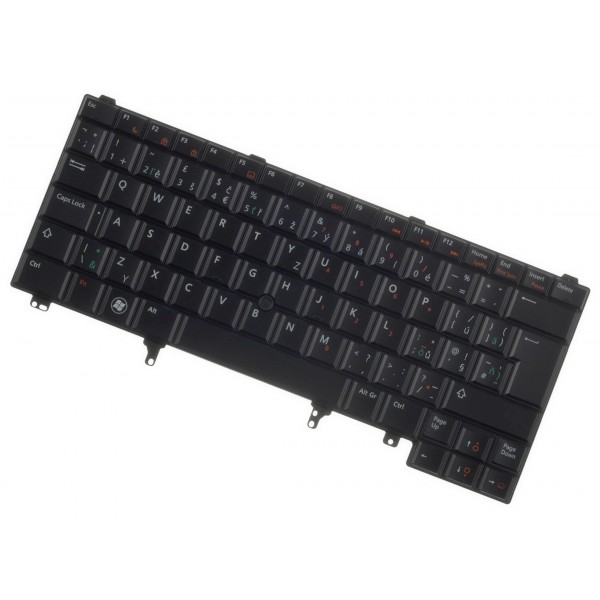 Dell kompatibilní NSK-DVXXX Laptop Tastatur, CZ / SK Schwarze, Hintergrundbeleuchtete 
