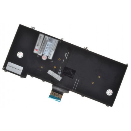 Dell Latitude E7440 Laptop Tastatur, CZ / SK Schwarze, Hintergrundbeleuchtete 