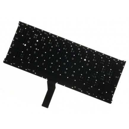 Apple MacBook Air 13 A1369 (Mid 2011) Laptop Tastatur, CZ / SK Schwarze, Hintergrundbeleuchtete 