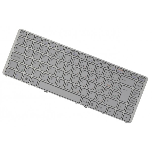 Sony kompatibilní 148737941 Laptop Tastatur, Silberrahmen CZ/SK