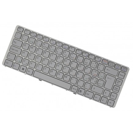 Sony kompatibilní 148738021 Laptop Tastatur, Silberrahmen CZ/SK