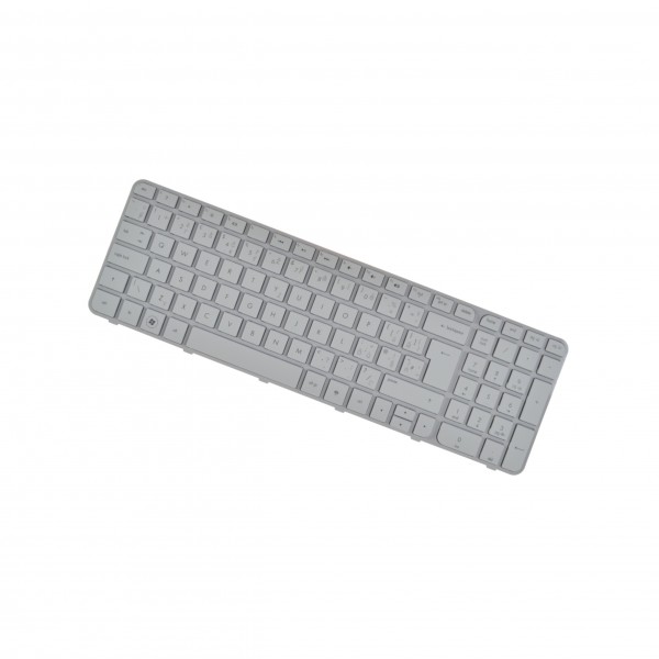 HP Pavilion g6-2302sc Laptop Tastatur weiß, mit Rahmen CZ/SK