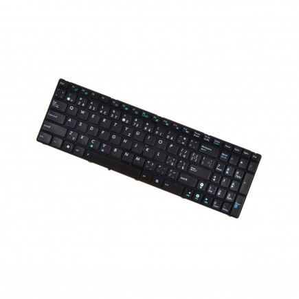 Asus  K52JU Laptop Tastatur, mit Rahmen, schwarz CZ / SK