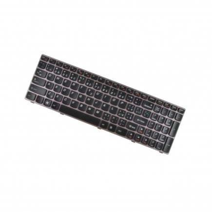 IBM Lenovo IdeaPad G580 Laptop Tastatur, Schwarz mit lila Rahmen CZ / SK