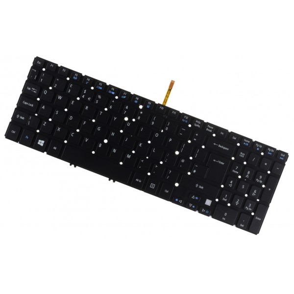 Acer Aspire V5-571 Laptop Tastatur, UK Schwarze, Hintergrundbeleuchtete 