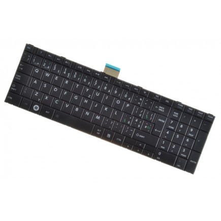 Toshiba Satellite C855-17T Laptop Tastatur, CZ / SK Schwarze