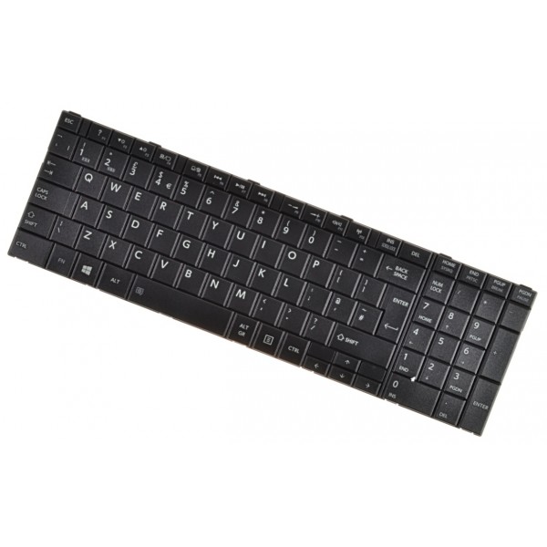 Toshiba Satellite C855-128 Laptop Tastatur, UK Schwarze