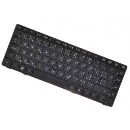 HP EliteBook 8470p Laptop Tastatur, CZ/SK Schwarze trackpoint
