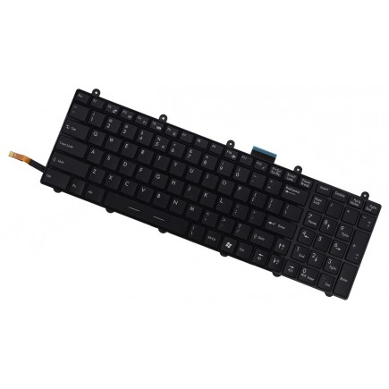 MSI GT780 Laptop Tastatur, US Schwarze, Hintergrundbeleuchtete 