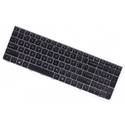 HP Probook 4735s Laptop Tastatur, Silberrahmen US