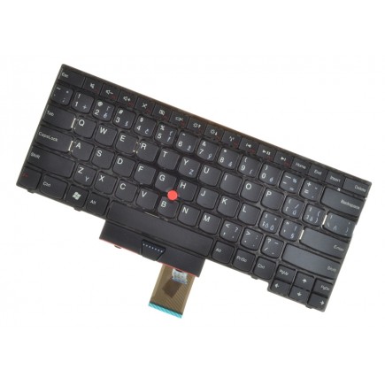 Lenovo ThinkPad T430u Laptop Tastatur, CZ/SK Schwarze trackpoint