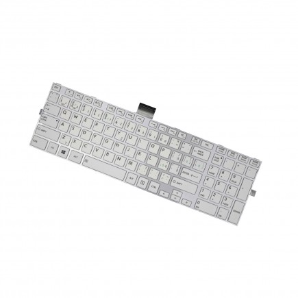Toshiba Satellite L50-A-19P (PSKK6E-02J05VS4) Laptop Tastatur weiß, mit Rahmen CZ/SK