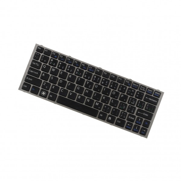Sony Vaio kompatibilní 148965721 Laptop Tastatur, CZ / SK Silber
