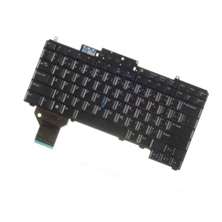 Dell kompatibilní K060425X F158 Laptop Tastatur, CZ/SK Schwarze trackpoint