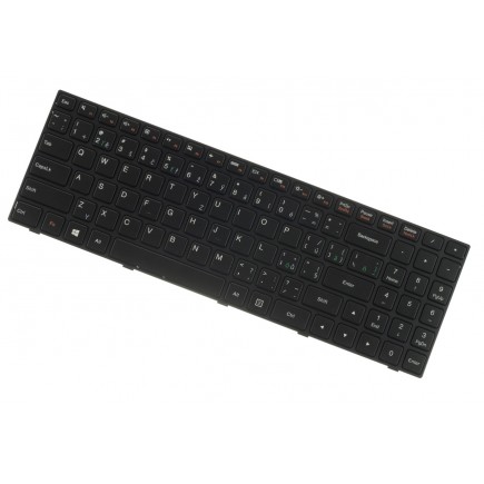 Lenovo B50-10 Laptop Tastatur, mit Rahmen, schwarz CZ / SK