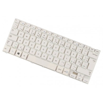 Samsung NP905S Laptop Tastatur, CZ/SK Weiß Ohne Rahmen