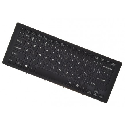 Sony Vaio kompatibilní 149239521 Laptop Tastatur, CZ / SK Schwarze, Hintergrundbeleuchtet