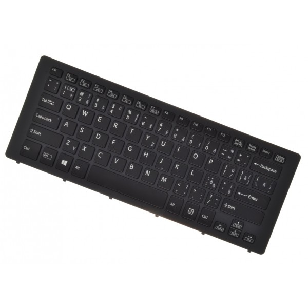 Sony Vaio kompatibilní 149241321GB Laptop Tastatur, CZ / SK Schwarze, Hintergrundbeleuchtet