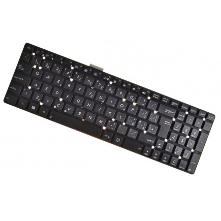 Asus R752MD Laptop Tastatur, tschechisch ohne Rahmen
