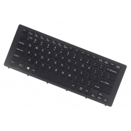 Sony Vaio kompatibilní 149240921US Laptop Tastatur, US Schwarze, Hintergrundbeleuchtete 