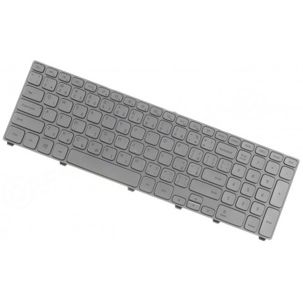 Dell Inspiron i7737 Laptop Tastatur, CZ, Silber, Hintergrundbeleuchtete