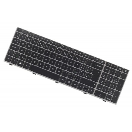 HP ProBook 4540s Laptop Tastatur, Silberrahmen CZ/SK
