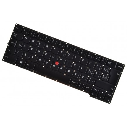 Lenovo ThinkPad X1 Carbon 2 Laptop Tastatur, tschechisch ohne Rahmen, Trackpoint, Hintergrundbeleuchtet