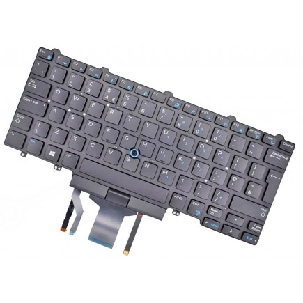 Dell Latitude E527 Laptop Tastatur, ohne Rahmen, Trackpoint, Hintergrundbeleuchtet UK