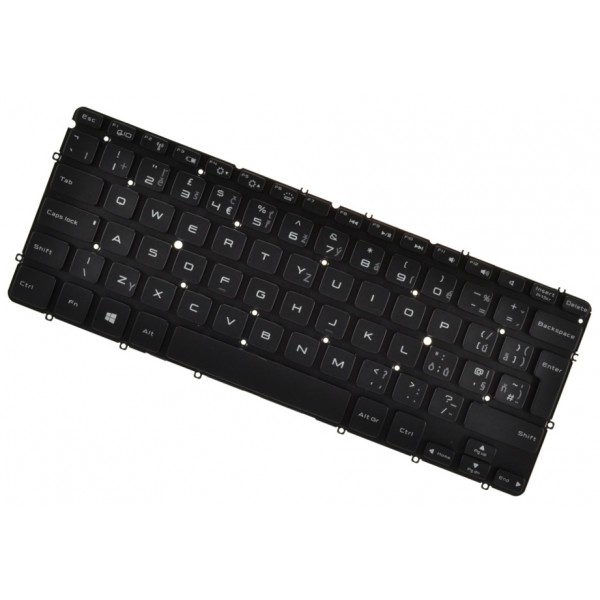 Dell XPS 13 L321X Laptop Tastatur, tschechisch ohne Rahmen, Hintergrundbeleuchtete 