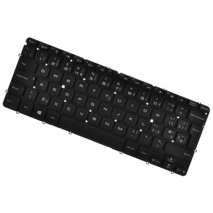 Dell XPS 13 L322X Laptop Tastatur, tschechisch ohne Rahmen, Hintergrundbeleuchtete 
