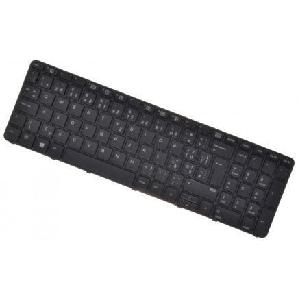 HP ProBook 455 G4 Laptop Tastatur, Schwarze mit Rahmen CZ / SK