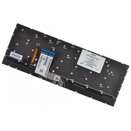 HP Spectre x360 15-ap Laptop Tastatur, CZ / SK Silber, ohne Rahmen, Hintergrundbeleuchtete 
