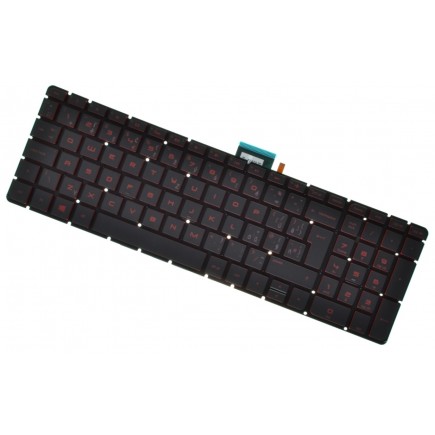 836099-FL1 Laptop Tastatur, tschechisch ohne Rahmen, Hintergrundbeleuchtete 