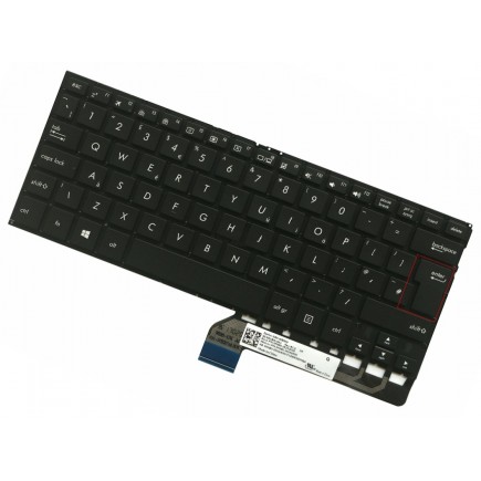 Asus ZenBook UX360UAK Laptop Tastatur, UK Schwarze, Hintergrundbeleuchtete 