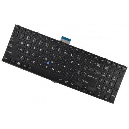 Toshiba Tecra Z50-C Laptop Tastatur, CZ / SK Schwarze, Hintergrundbeleuchtet, Trackpoint