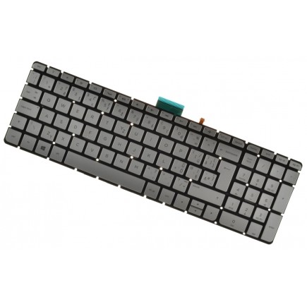 HP ENVY x360 15-w005nc Laptop Tastatur, Silber, ohne Rahmen, Hintergrundbeleuchtete , CZ/SK