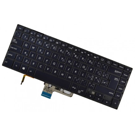 Asus ZenBook UX550GD Laptop Tastatur, tschechisch ohne Rahmen, Hintergrundbeleuchtete 