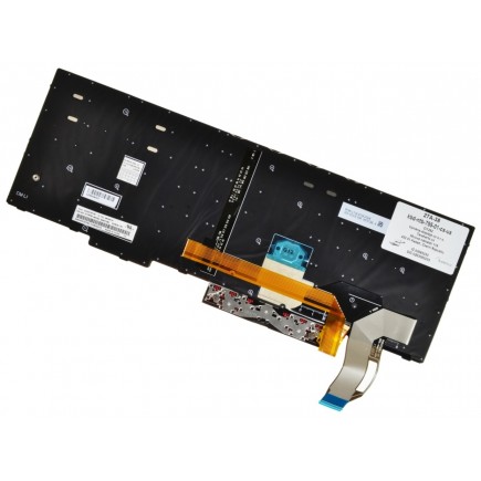 Lenovo ThinkPad L580 Laptop Tastatur, CZ / SK Schwarze, Hintergrundbeleuchtet, Trackpoint