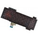 Asus FX504GE TUF Laptop Tastatur, tschechisch ohne Rahmen, Hintergrundbeleuchtete 