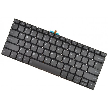 Lenovo IdeaPad Yoga 520-14IKB Laptop Tastatur, CZ/SK Grau Ohne Rahmen, Hintergrundbeleuchtete 